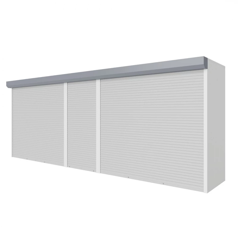 Шкаф для паркинга трехсекционный 1700x4650x600