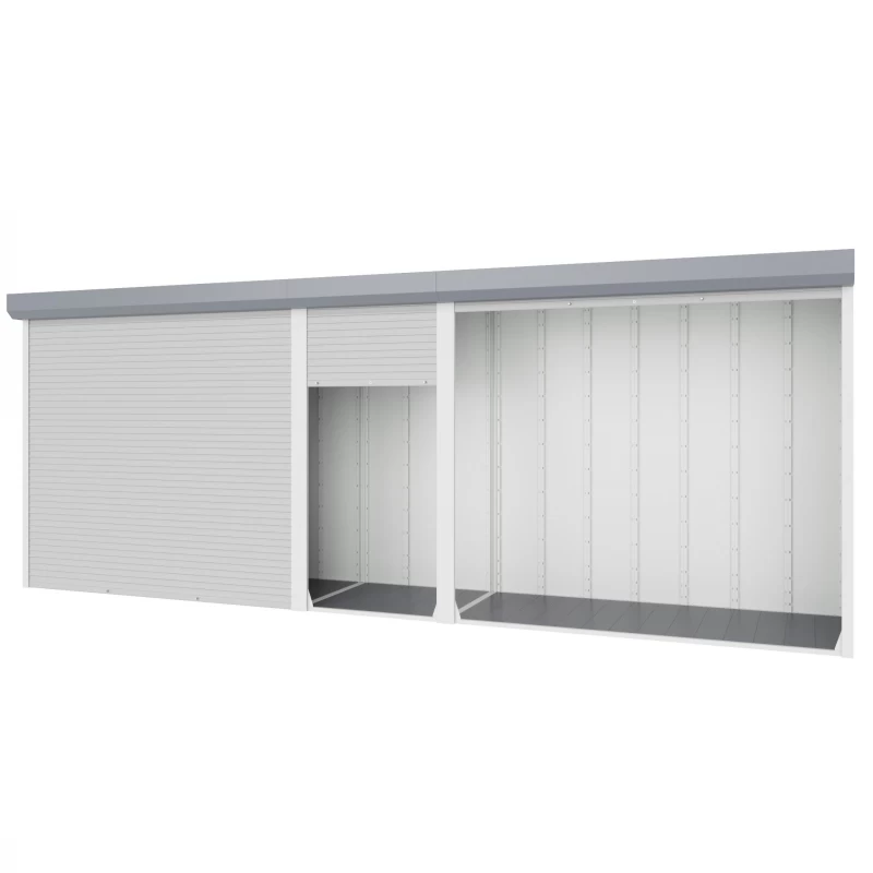 Шкаф для паркинга трехсекционный 1700x4650x600